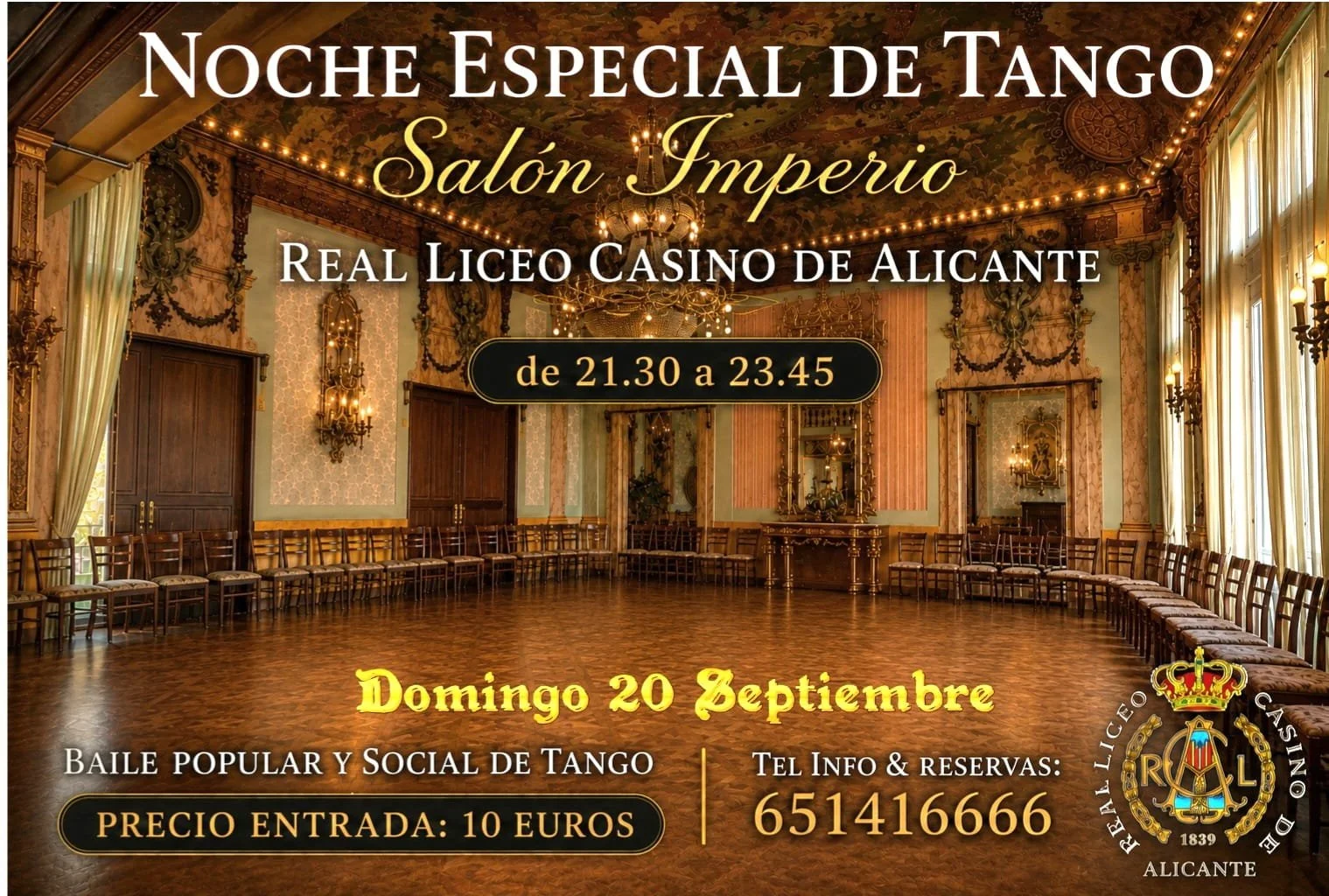 NOCHE ESPECIAL DE TANGO