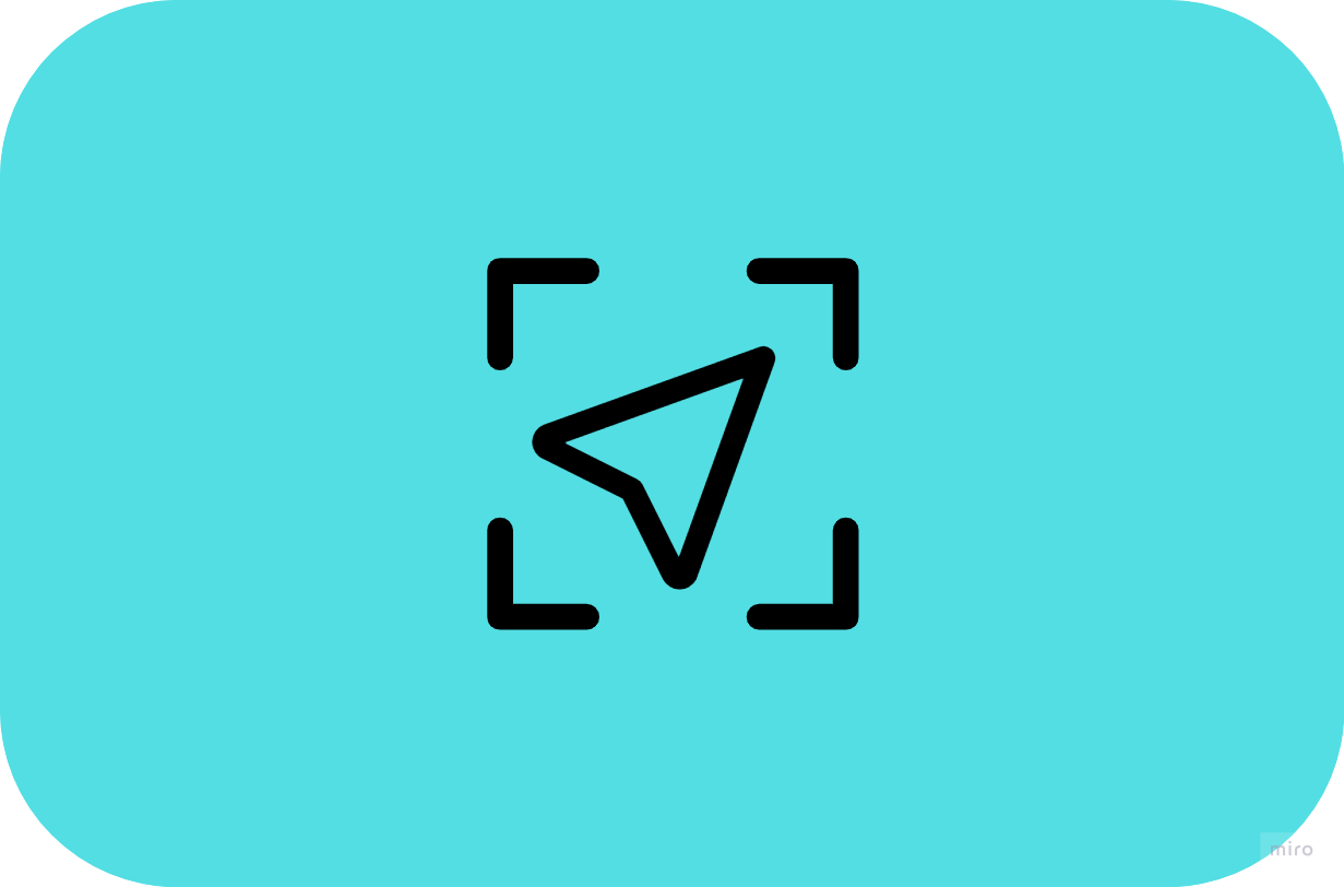 A tracking icon