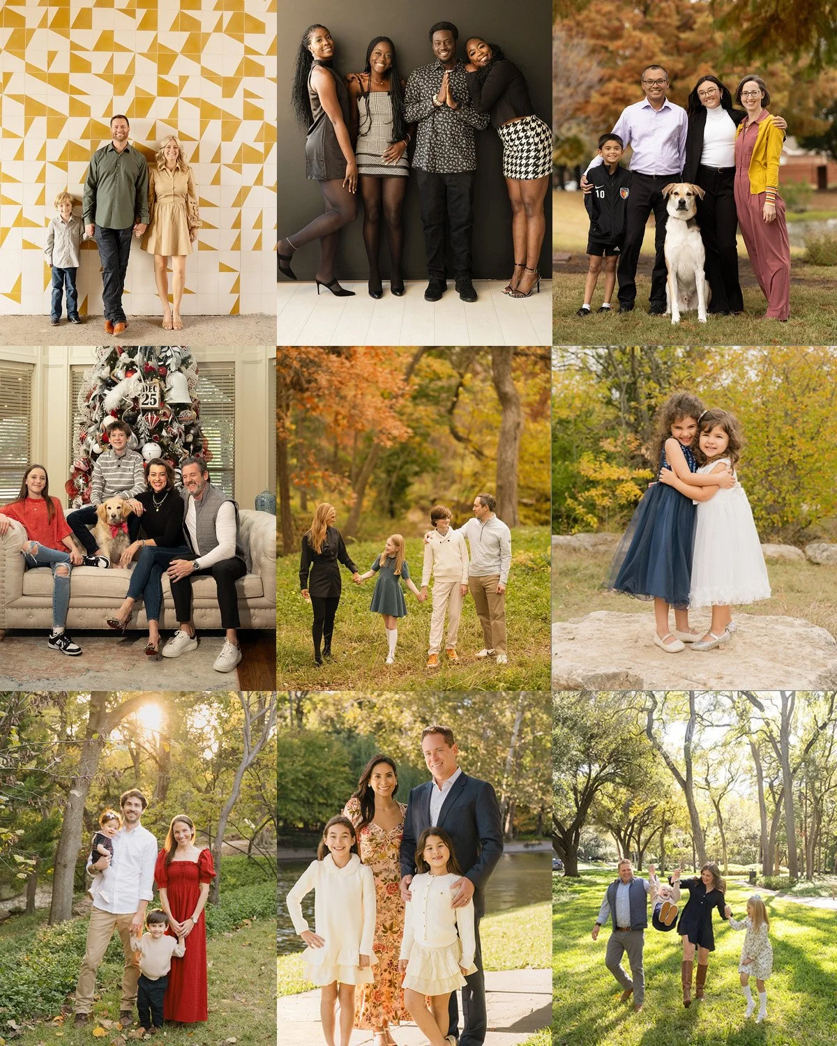 There is still time to book your family portrait in November! We have loved seeing so many of our favorite families this fall but if you've been waiting for peak color or have a referral for us we'd love to make it happen this year! #dallasfamilyport