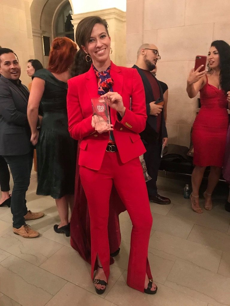 Winning the TBA Award for Best Production.jpeg