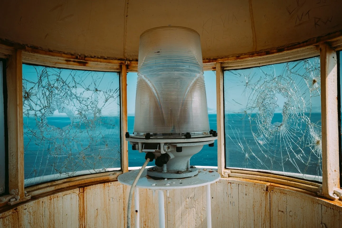 Even when broken and abandoned, this light house still stands tall. Helping light the way for others in the darkness. 🕯️