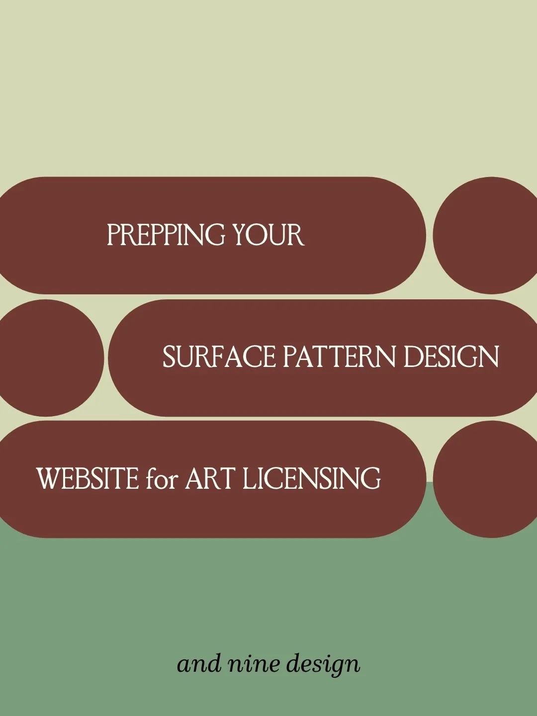 Prepping Your Surface Pattern Design Website for Art Licensing