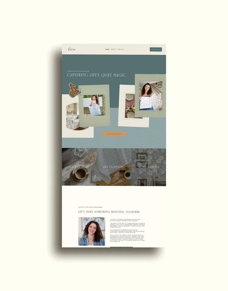Katie Lyn Designs Website