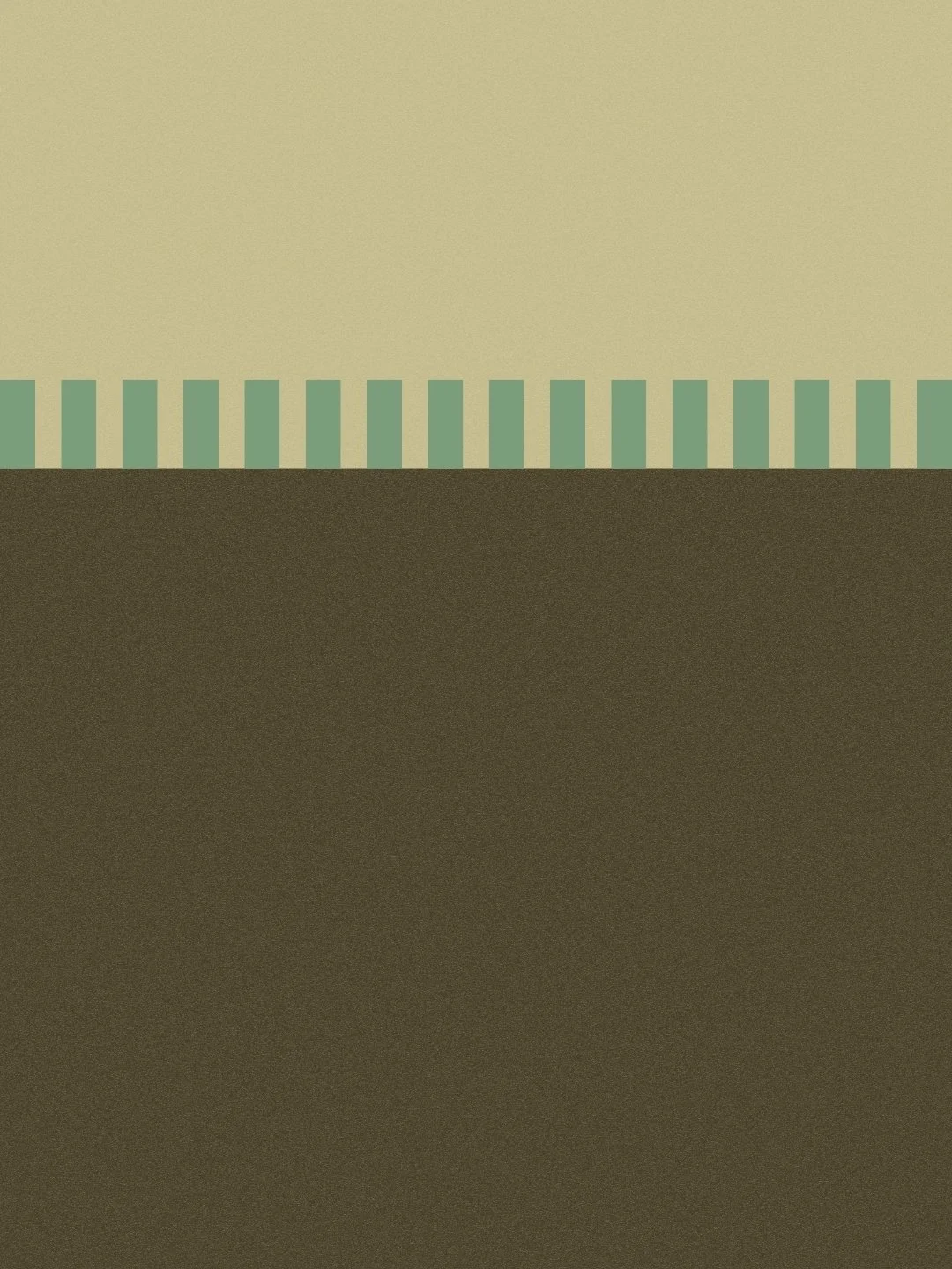 And Nine Design's striped brand pattern applied to a stationery card in gray peach and pastel peach.