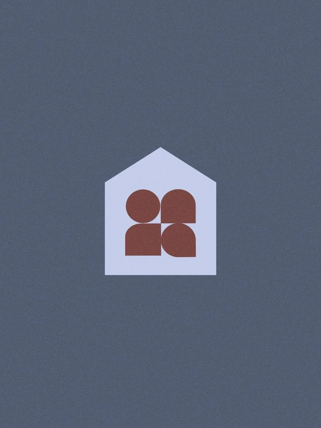 A house icon with four shapes inside representing the four phases of building a Conversation Website