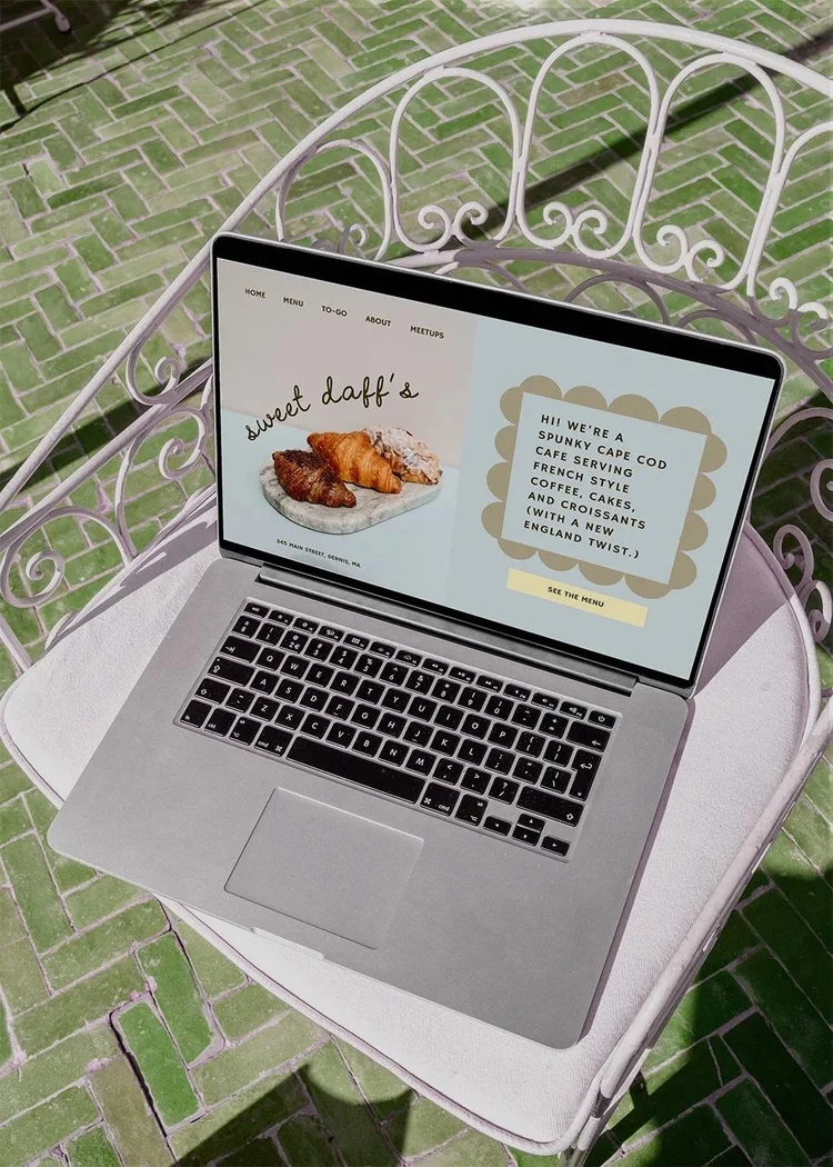 Daff's website design