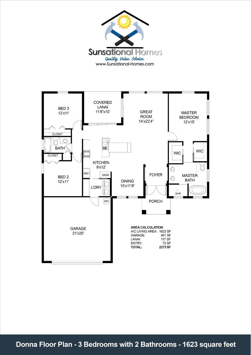 Donna Model — Sunsational Homes