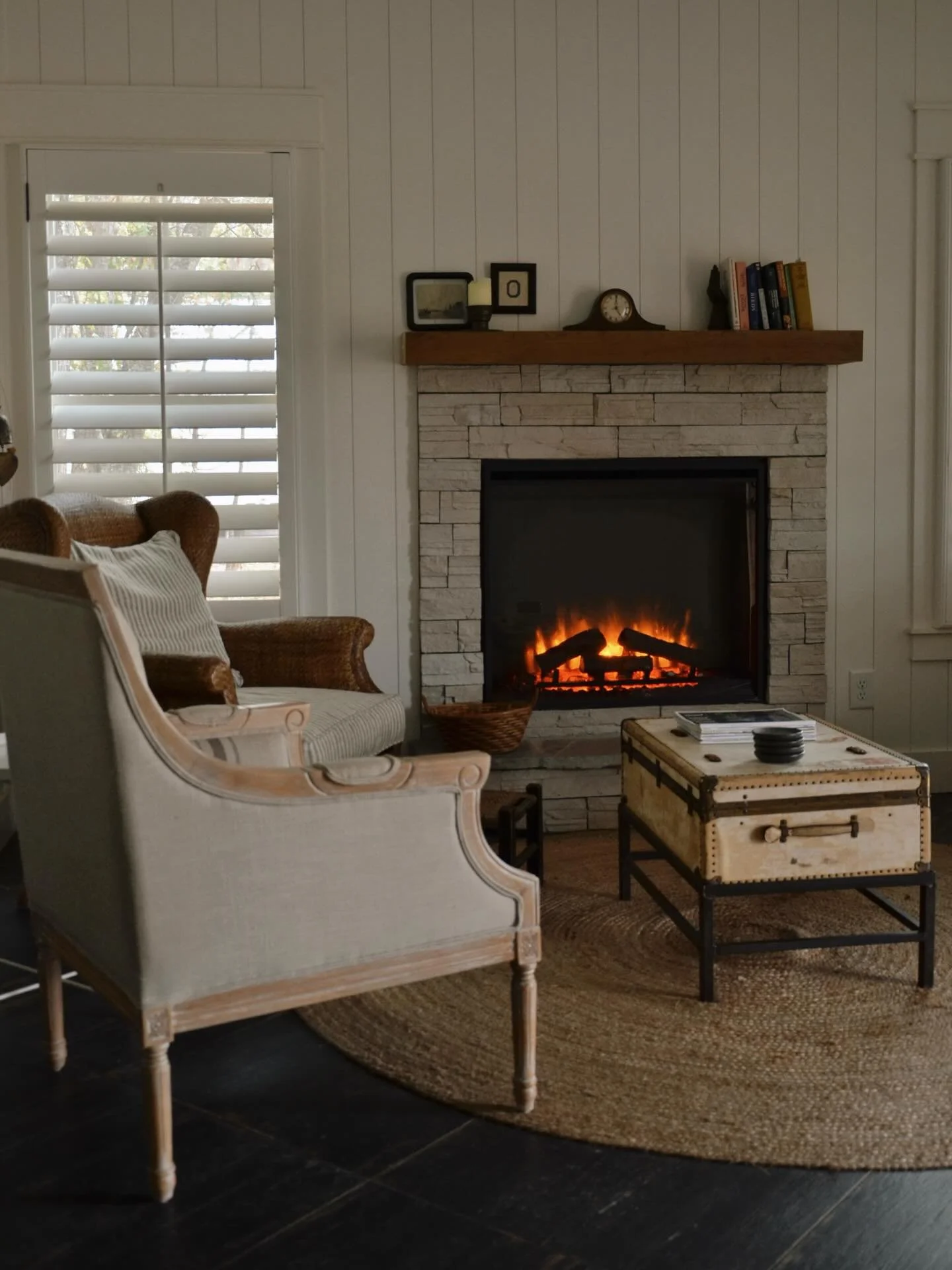 Fall cozy in the cottages.