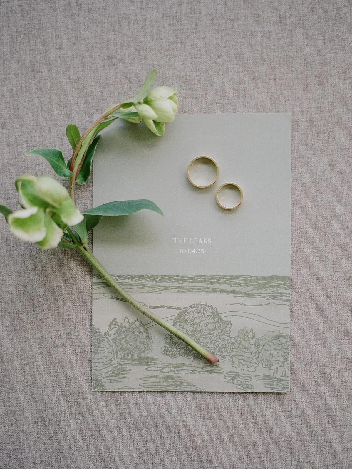 An invitation that says &ldquo;welcome to Rome&rdquo;, complete with a curated map of local favorites, lovingly shared for family and friends making the trip.