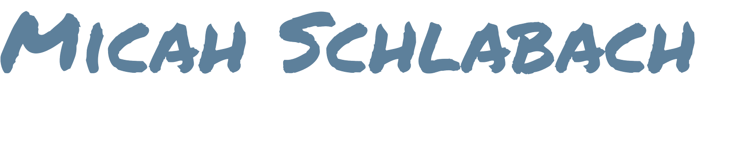 Micah Schlabach