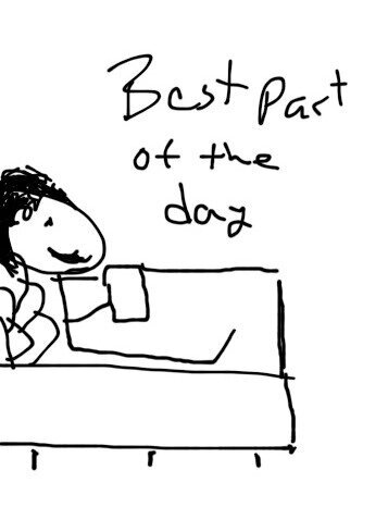 What is the best part of your day?