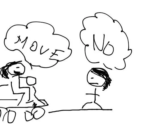 Getting in my own way...