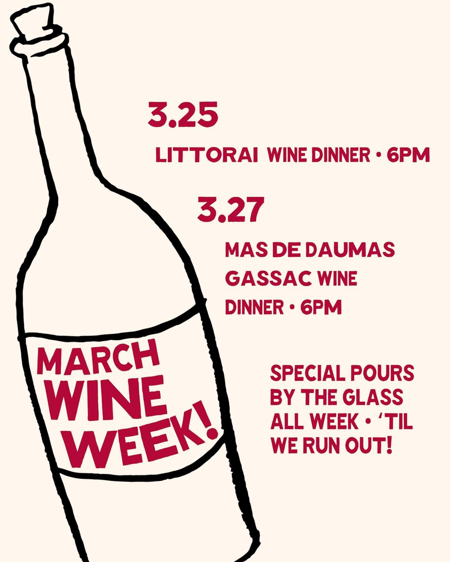 Party people! Mark your calendars. From wine dinners to Women&rsquo;s month, spring is shaping up. Peep our upcoming event calendar below: 

@unionsquarecafe &bull; Next week, Union Square Cafe is hosting a series of intimate wine dinners with a few 