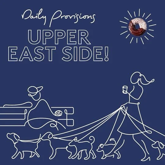 Last week @dailyprov touched down and opened its doors on the Upper East Side. To celebrate, we&rsquo;re serving up special Black &amp; White Crullers with @heilalavanilla to benefit our friends at @citymeals . Come visit us on 96th &amp; Madison for