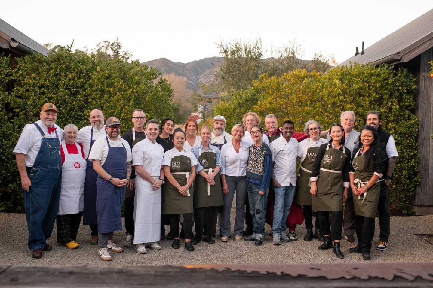 This month, @cisiamonyc and @gramercytavern headed west for @ojaifoodandwine. A heartfelt thank you to @ben.kephart and the entire @ojaivalleyinn team for welcoming us to such an incredible weekend &mdash; cooking alongside friends, both old and new.
