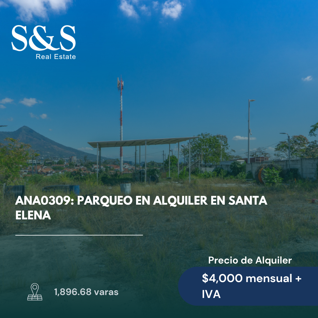 ANA0309 - Parqueo en Alquiler en Santa Elena