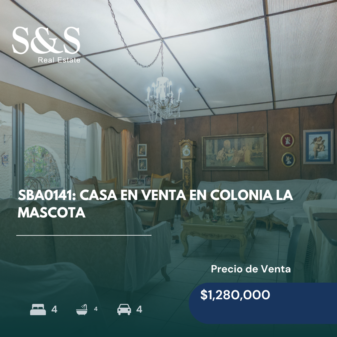 SBA0141 - Casa en Venta en Colonia La Mascota