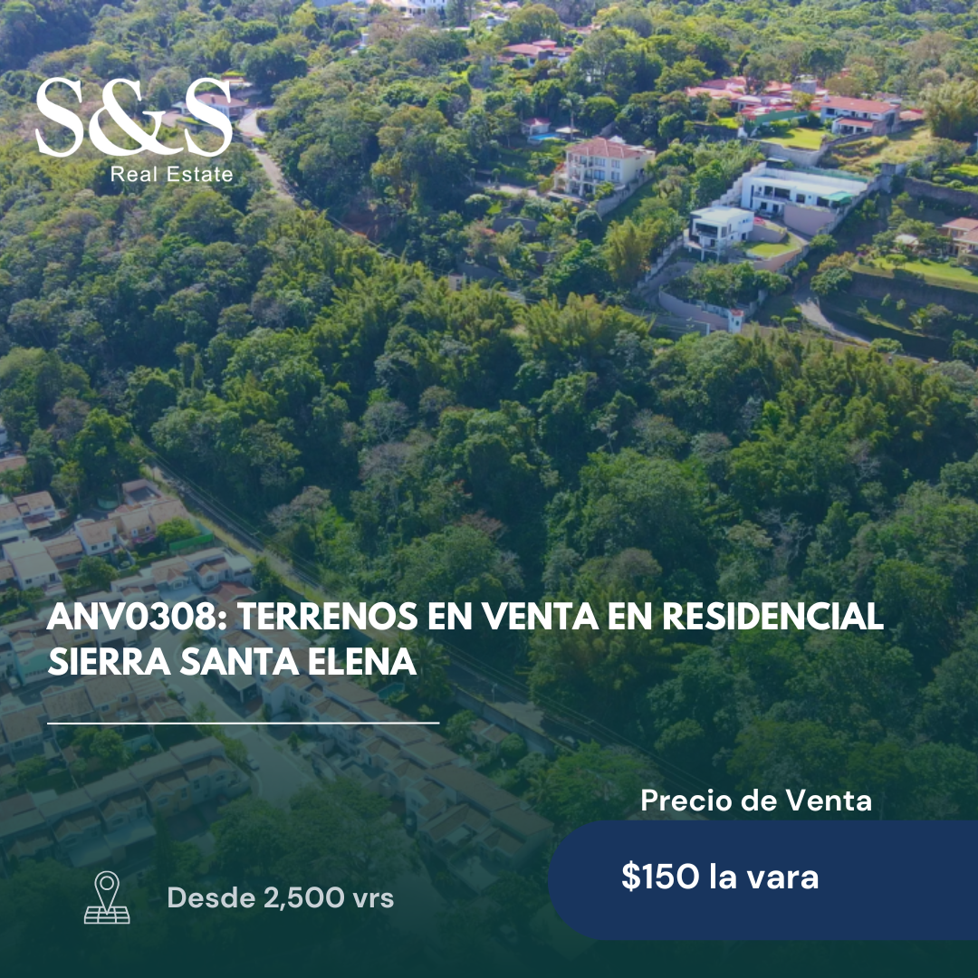 ANV0308 - Terrenos en Venta en Residencial Sierra Santa Elena