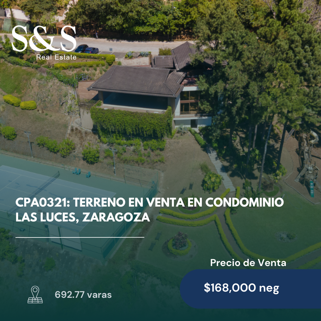 CPA0321 - Terreno en venta en Condominio Las Luces, Zaragoza