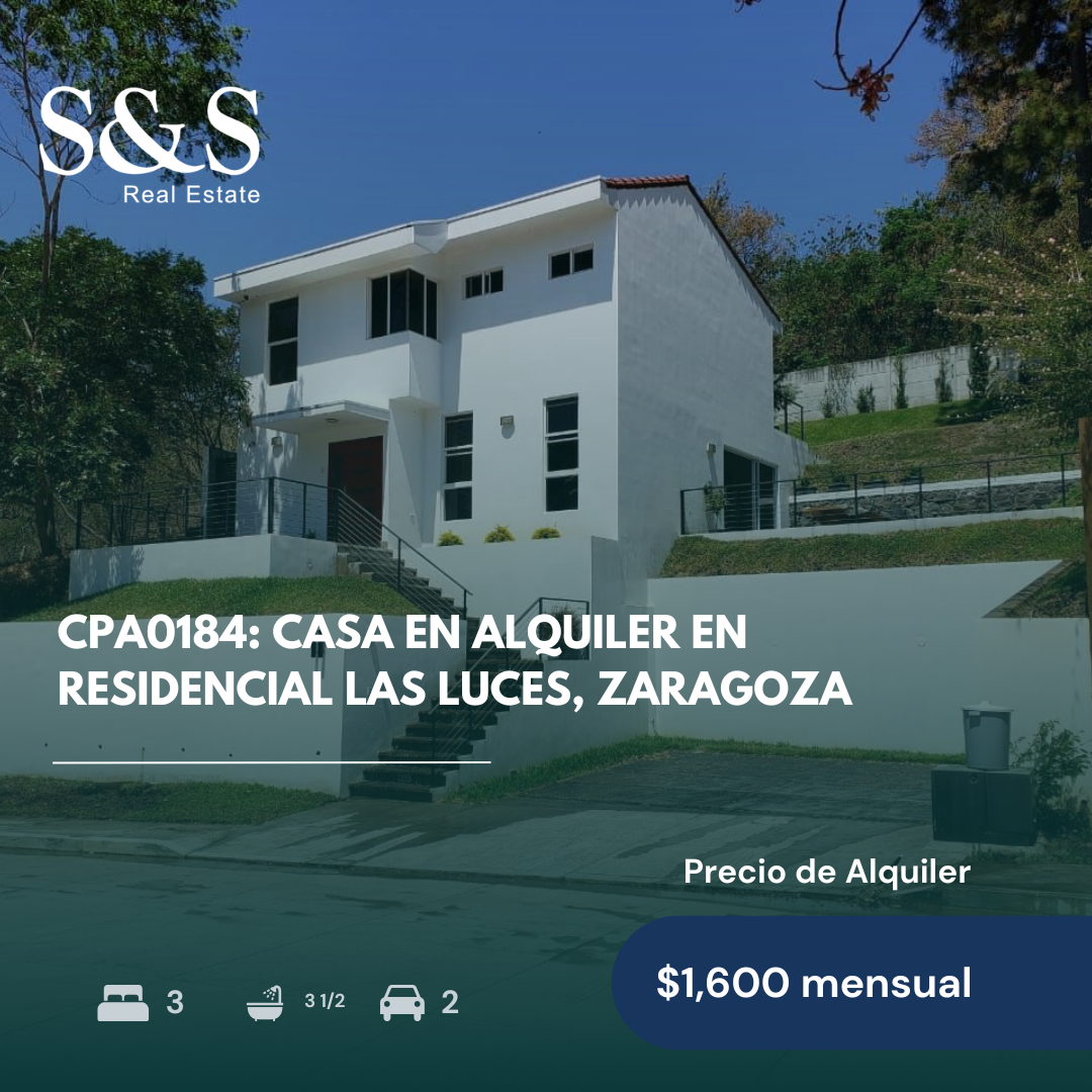 CPA0184 - Casa en Alquiler en Residencial Las Luces, Zaragoza