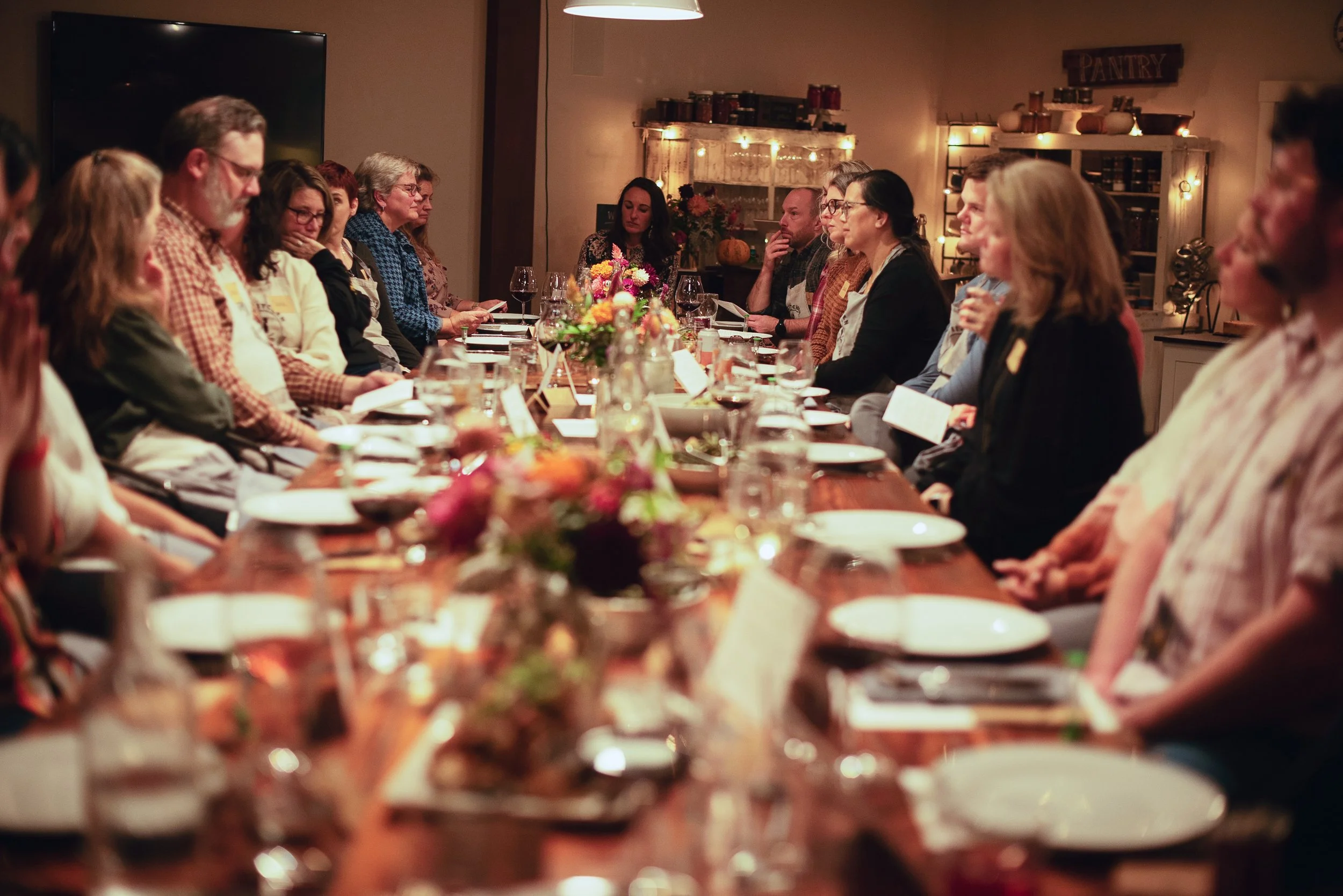 Shalom Collective Cohort members around table