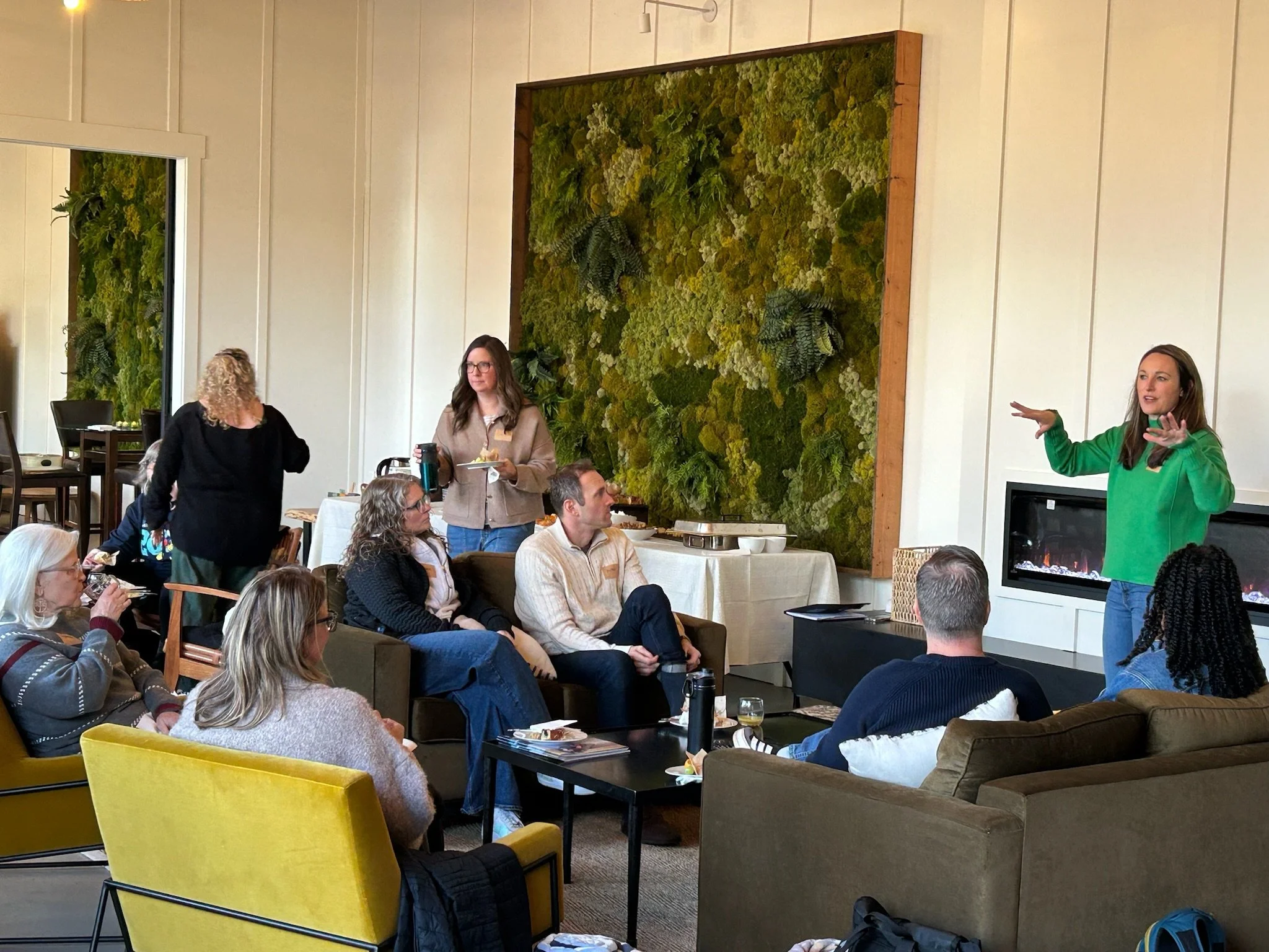 Shalom Collective cohort with Kelly Dickson