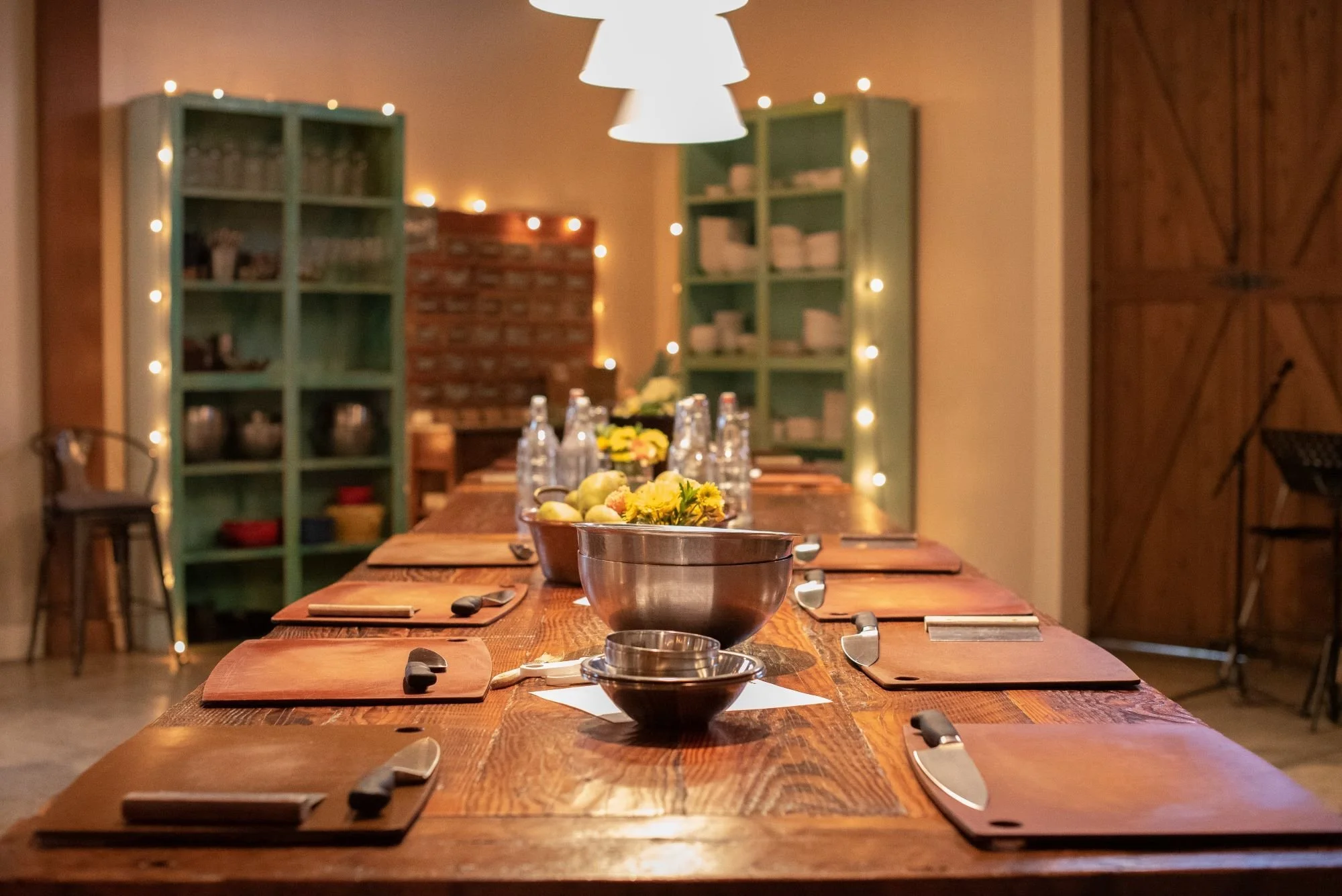 Table set for event