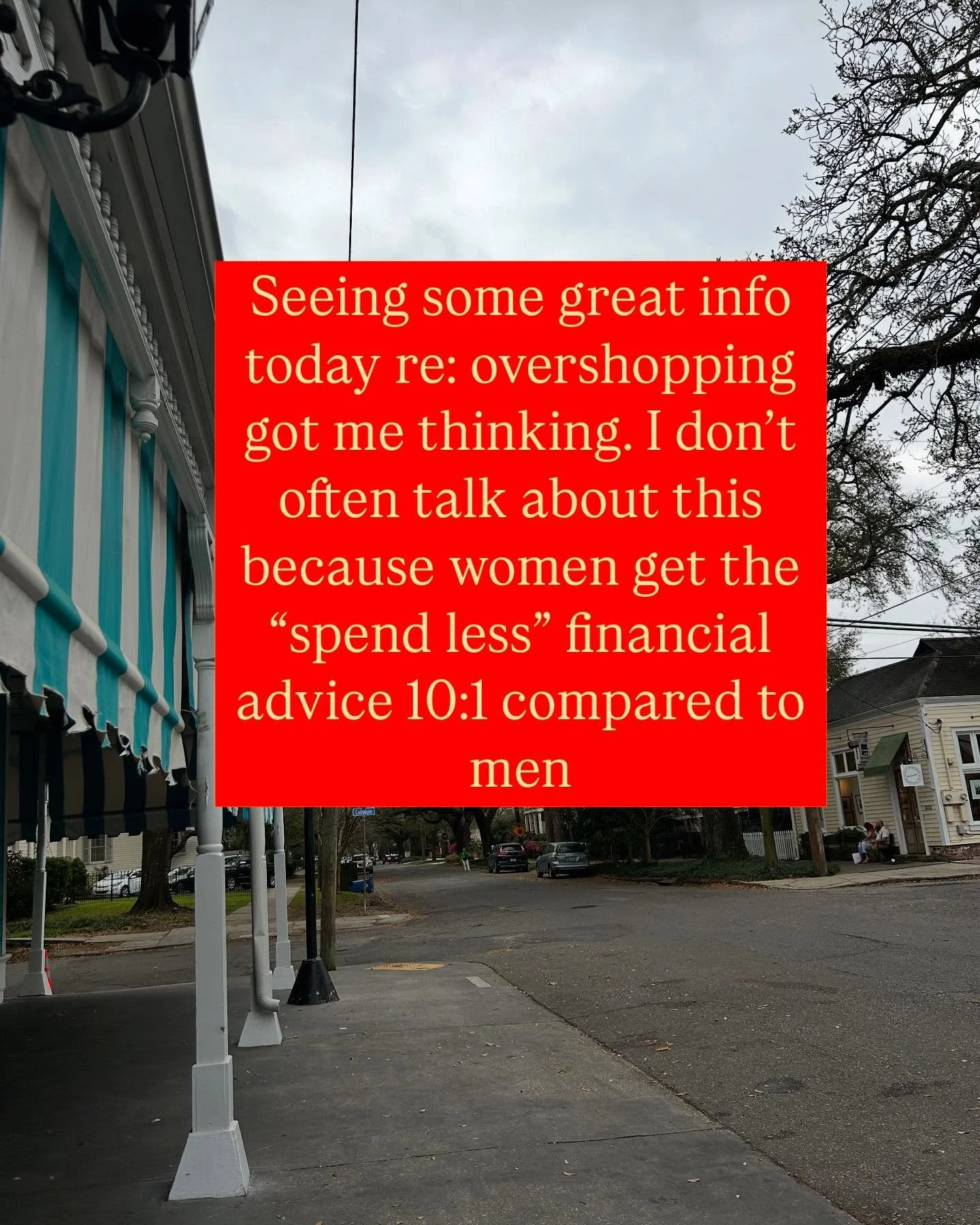 I really have tried to avoid discussing saving tips here @thescopeoffinance because as a financial expert focused on women, I hate how the majority of financial advice tailored to women is just &ldquo;stop spending&rdquo;. Not the least because that&