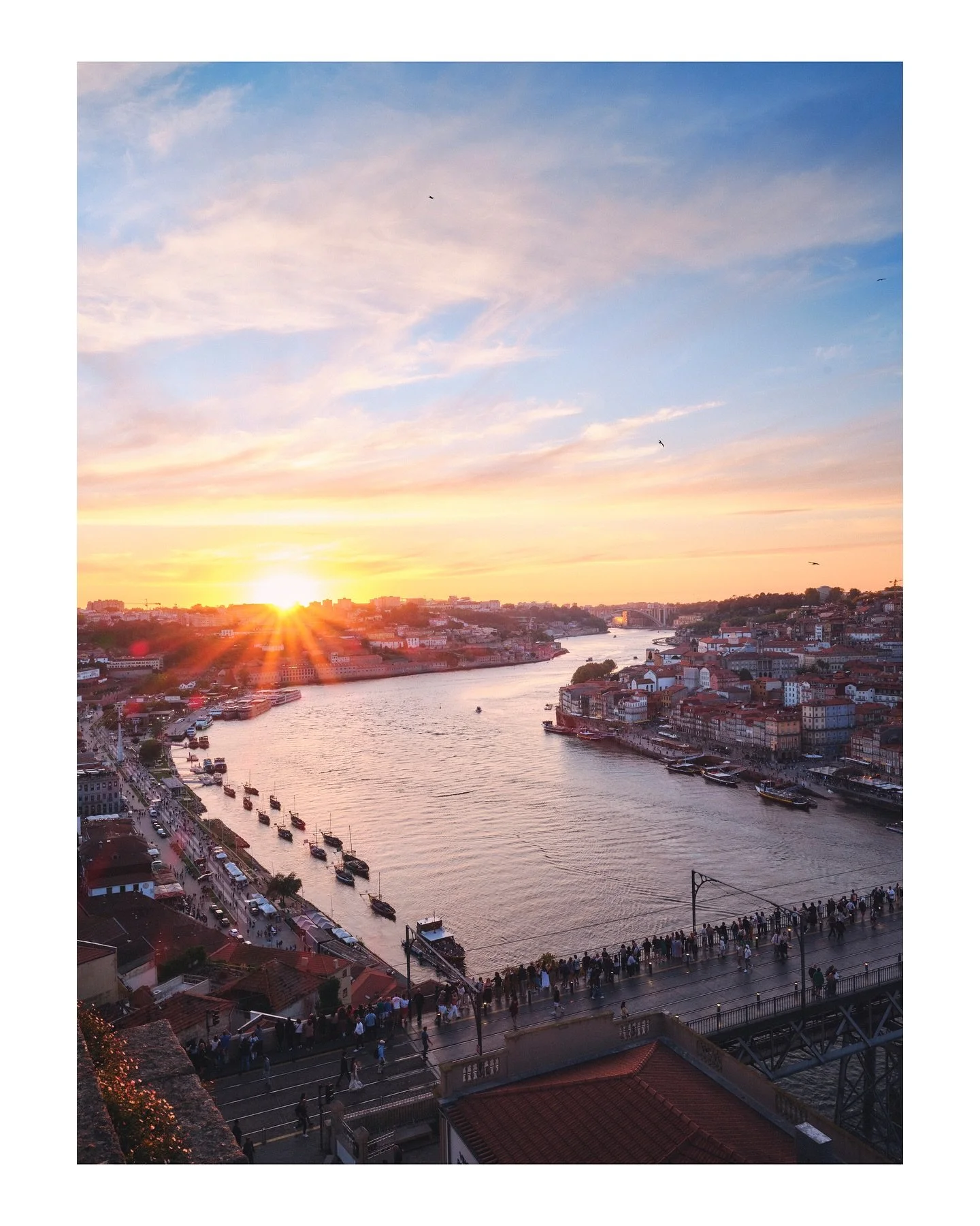 Sunset over the Douro River

Porto, Portugal
September | 2025
📸 GFX100s

➡️ DM FOR PRINTS ⬅️
&bull;
&bull;
&bull;
#hellofrom #visitporto #insomniamag #visitportugal #portugal #beautifuldestination #dreamermagazine #fujifilm #gfx100s