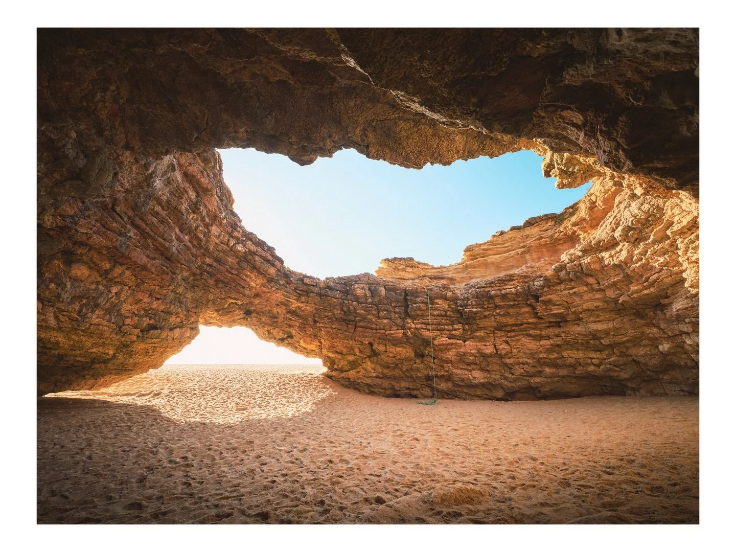Shelter from the sea breeze

Nazar&eacute;, Portugal
September | 2025
📸 GFX 100s

A beautiful rock formation on the beaches of Nazar&eacute;, Portugal. Formed over time by waves crashing on the limestone cliffs, Forno de Orca Cave is a sweet spot to