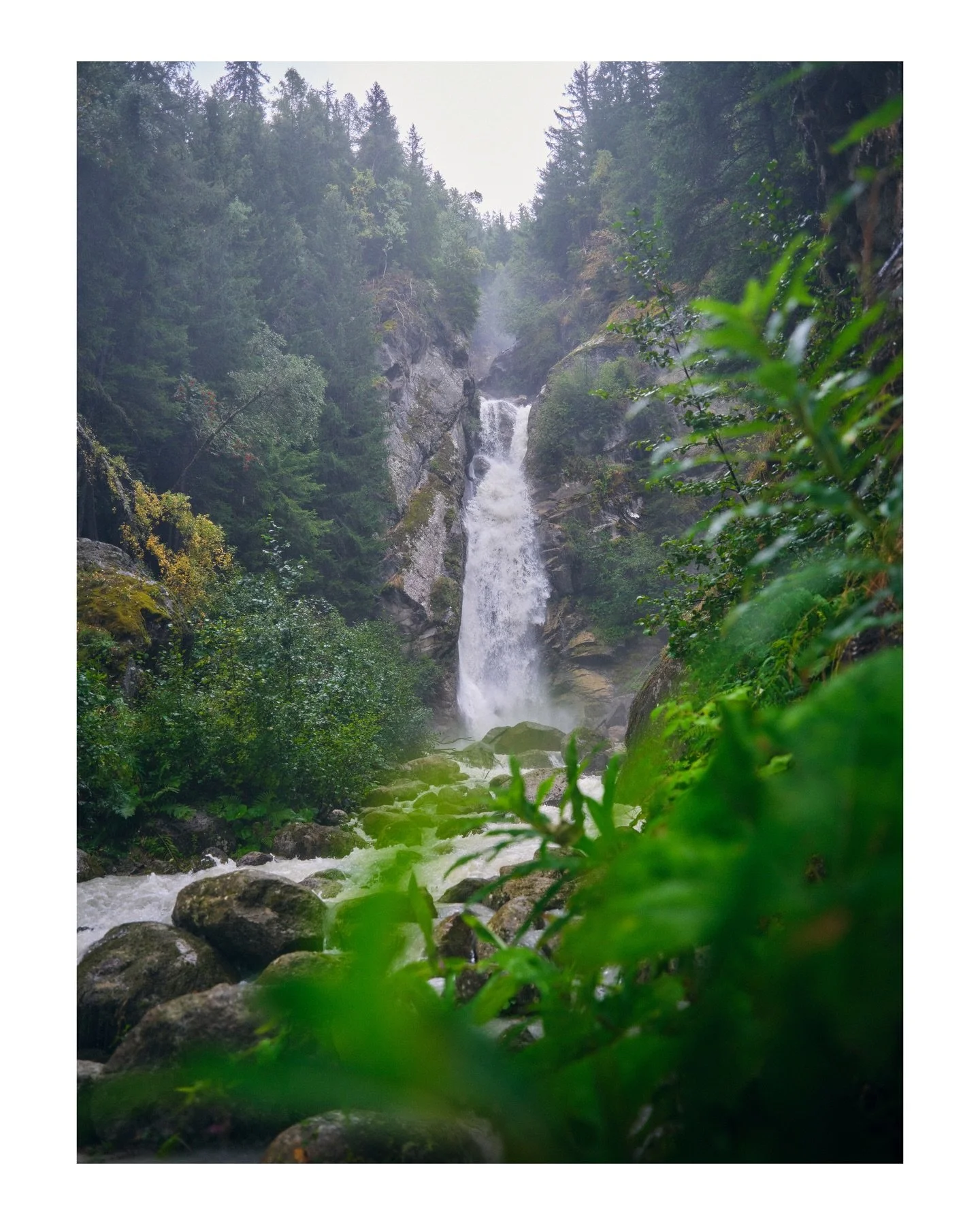 Mountain waterfall 🌲🏔️

Cascade du Dard, France
August | 2025
📸 GFX100s

Slipping away for an afternoon hike to explore Cascade du Dard in the forest surrounding Chamonix-mont-blanc. The small cafe by the base of the falls had yummy coffee, hot co