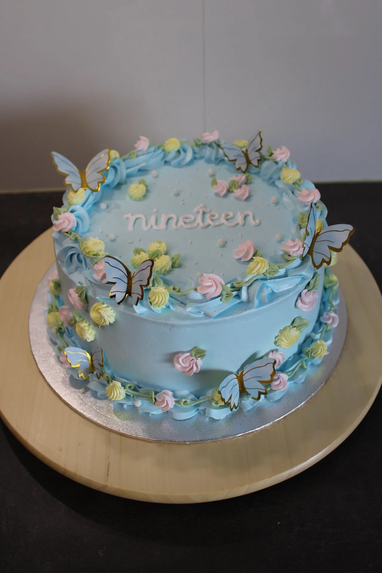 vlinder taart