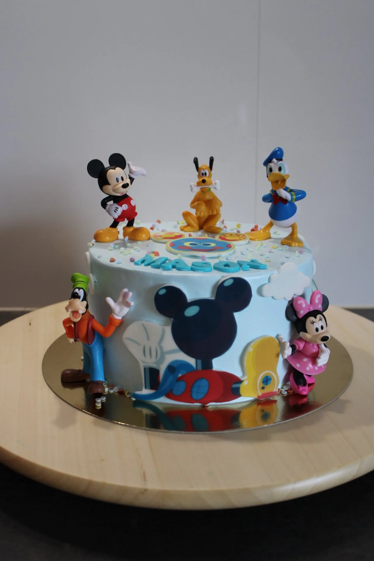 mickey clubhouse taart