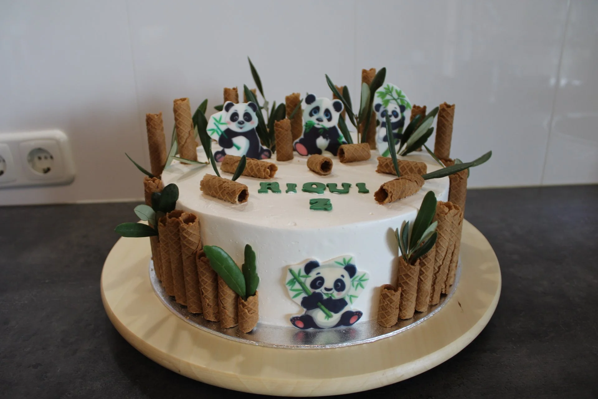 panda taart