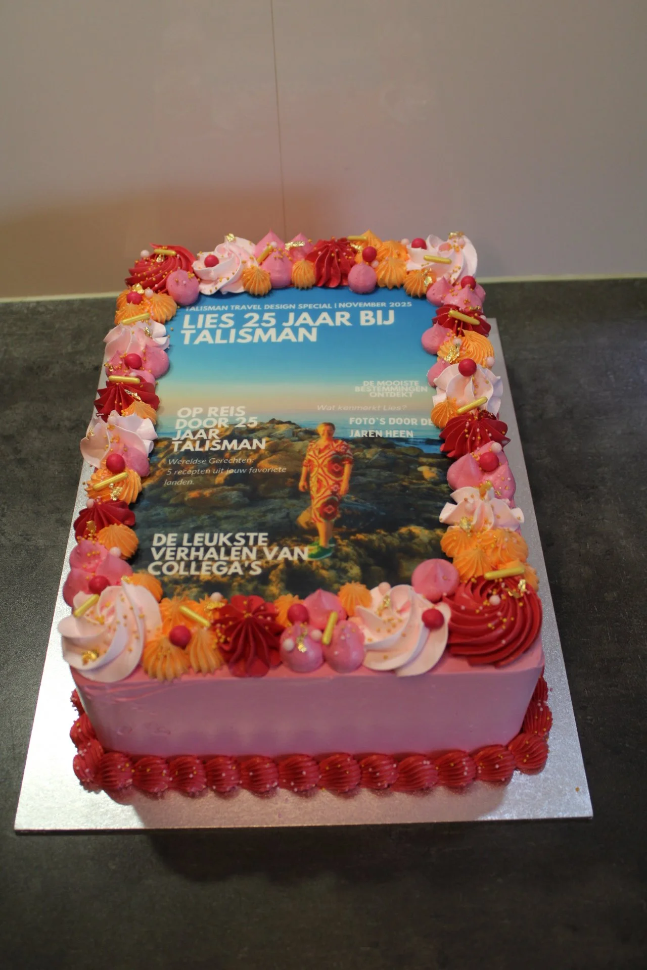 sheetcake bedrijfsjubileum