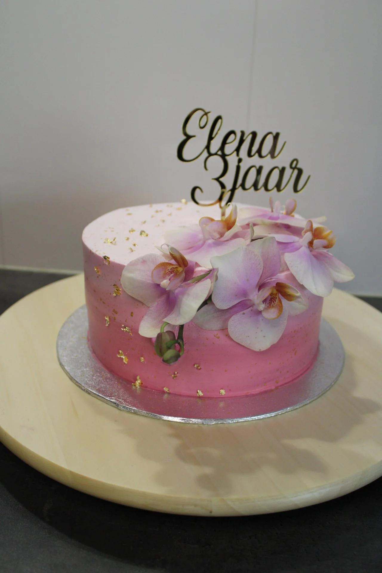 bloemen taart