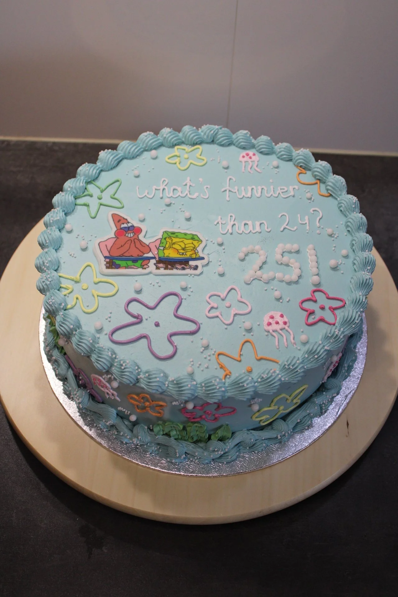 spongebob taart
