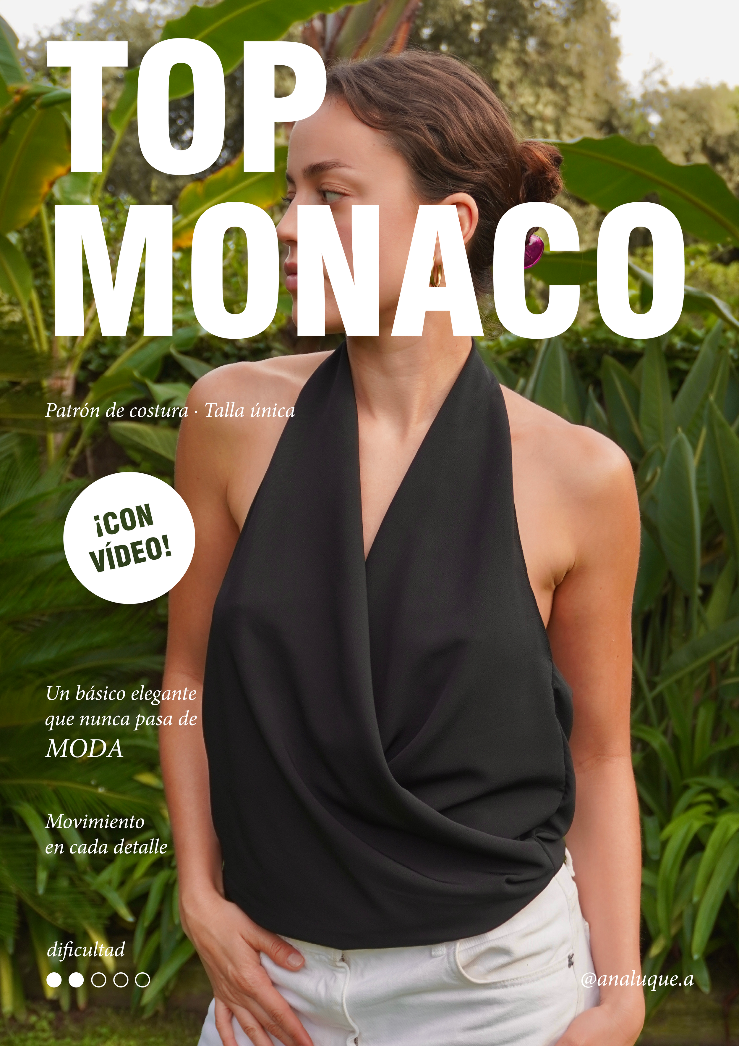 TICKET SORTEO + Patrón Top Monaco GRATIS