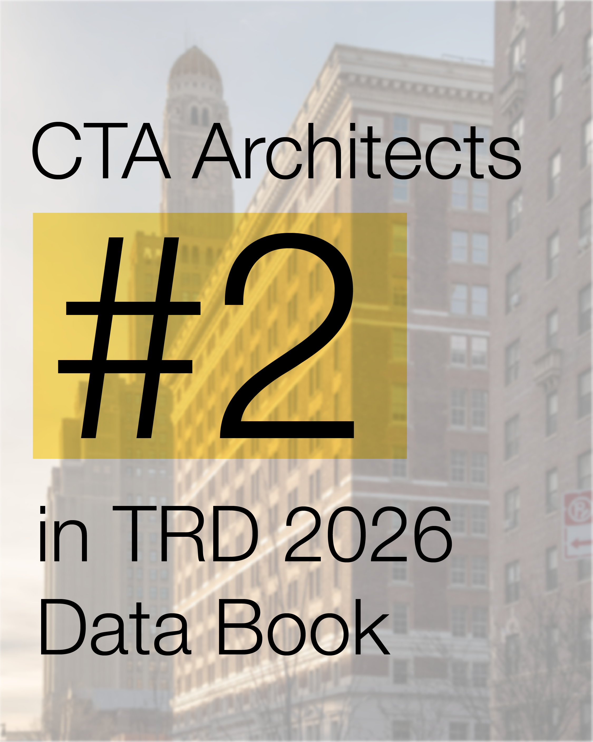 CTA Ranked #2 in TRD 2025 Data Book for Alteration Projects