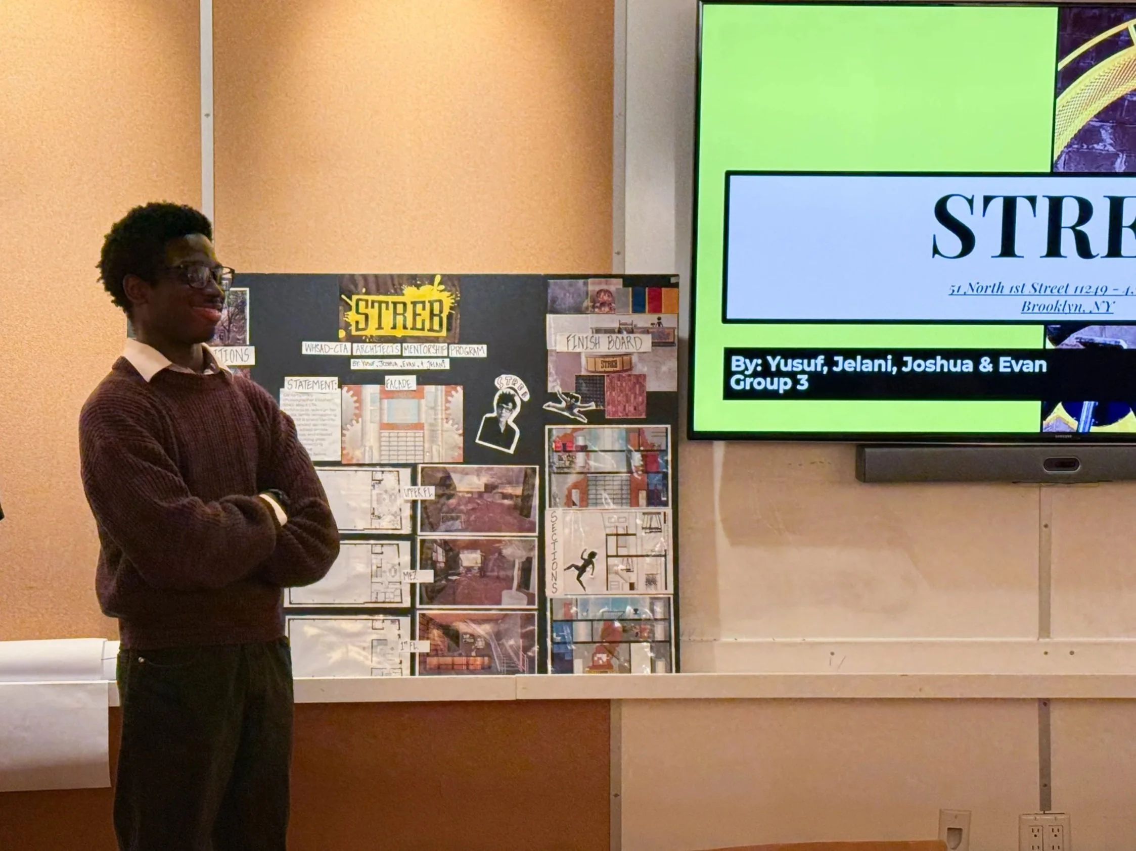 WHSAD Students Present Innovative Design Proposals for STREB Renovation