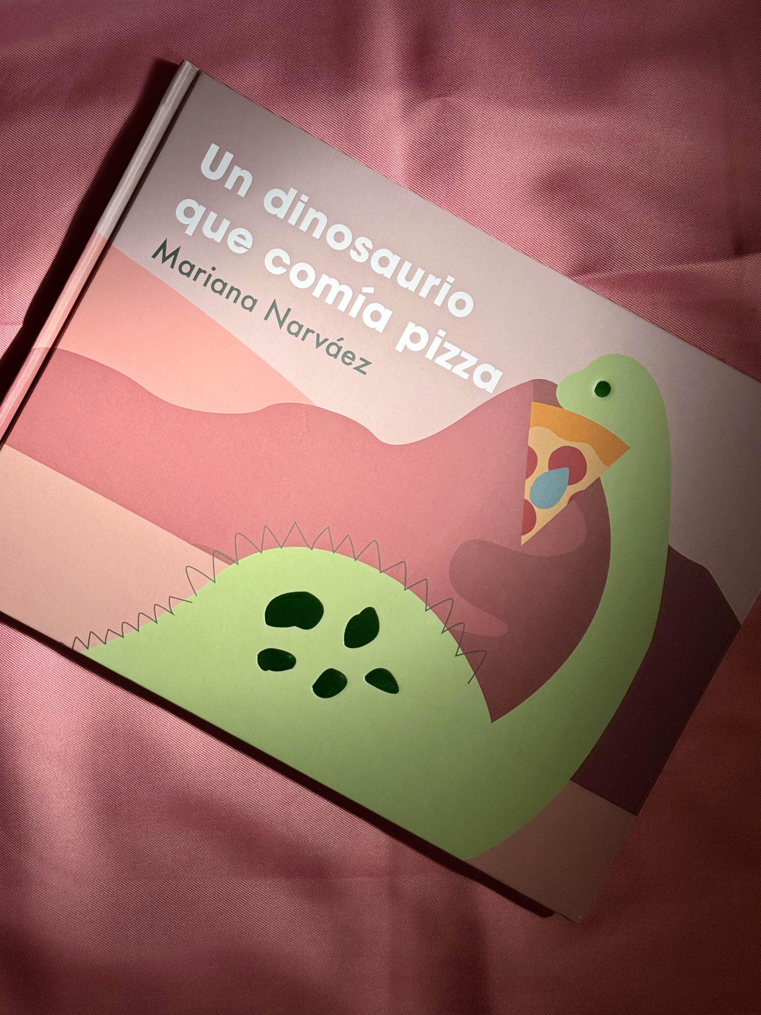 Un dinosaurio que comía pizza