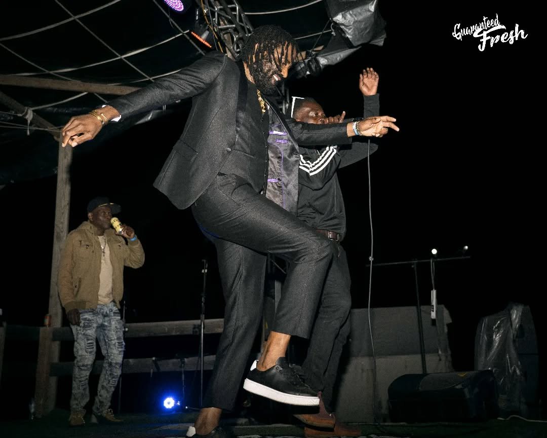 @ginjahthereggaesoulman ..in his element..in the zone..

...definitely a summer highlight. 

Photo by @mylesjoseph_inc 

#guaranteedfreshfest2025