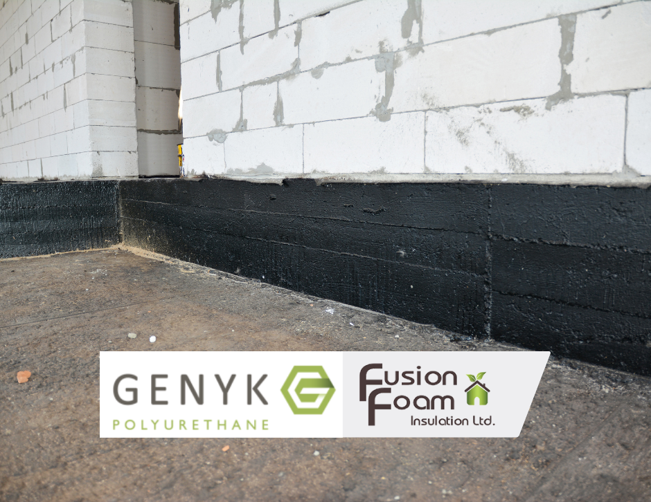 Waterproofing Foundations with Genyk F46&nbsp;