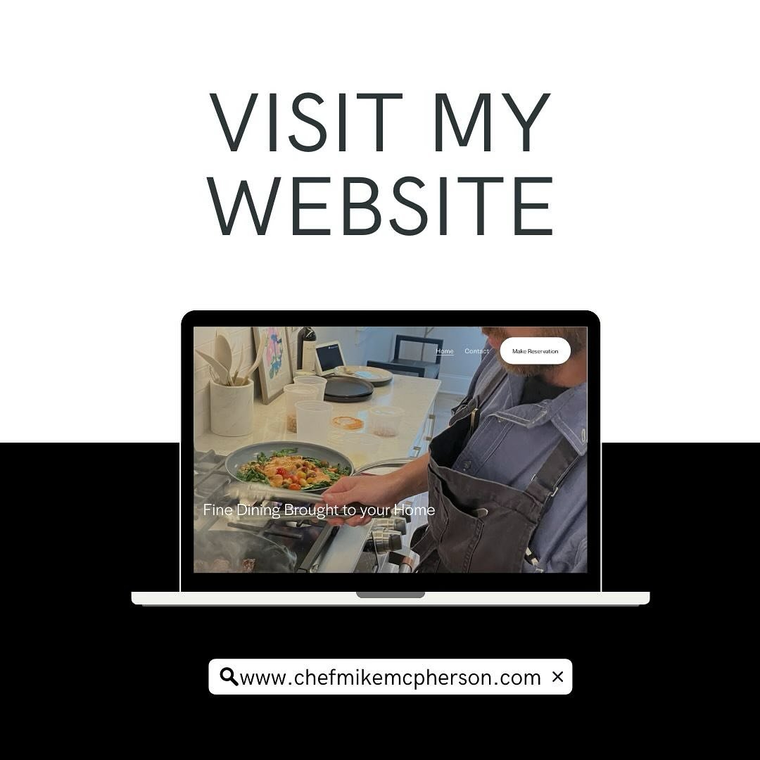 If you have any questions, would like to make a reservation, or just learn more about the menu and ingredients I am providing, please visit my website! That will be the best way to contact me and to ensure that your messages are received. My website