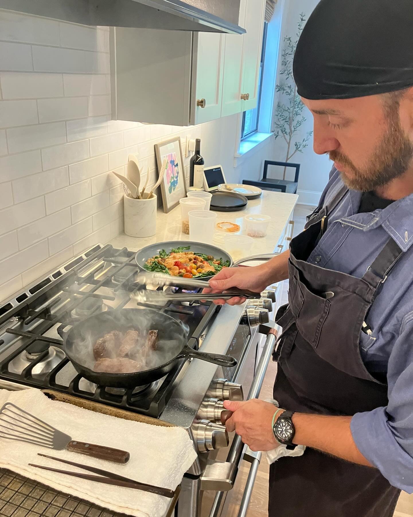 My name is Chef Mike McPherson and It is my mission to bring the fine dining experience to your home! I aim to share my specialties in Fine Southern, French, Italian, and Japanese cuisine with you,using locally sourced and seasonal ingredients. Join