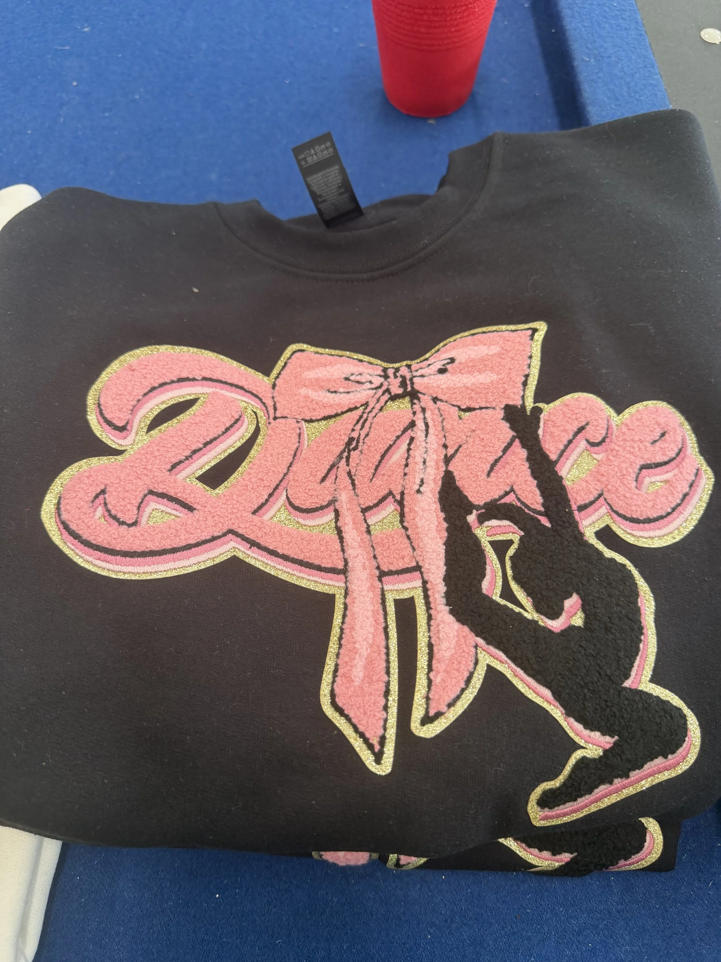 Dancer (chenille) crewneck