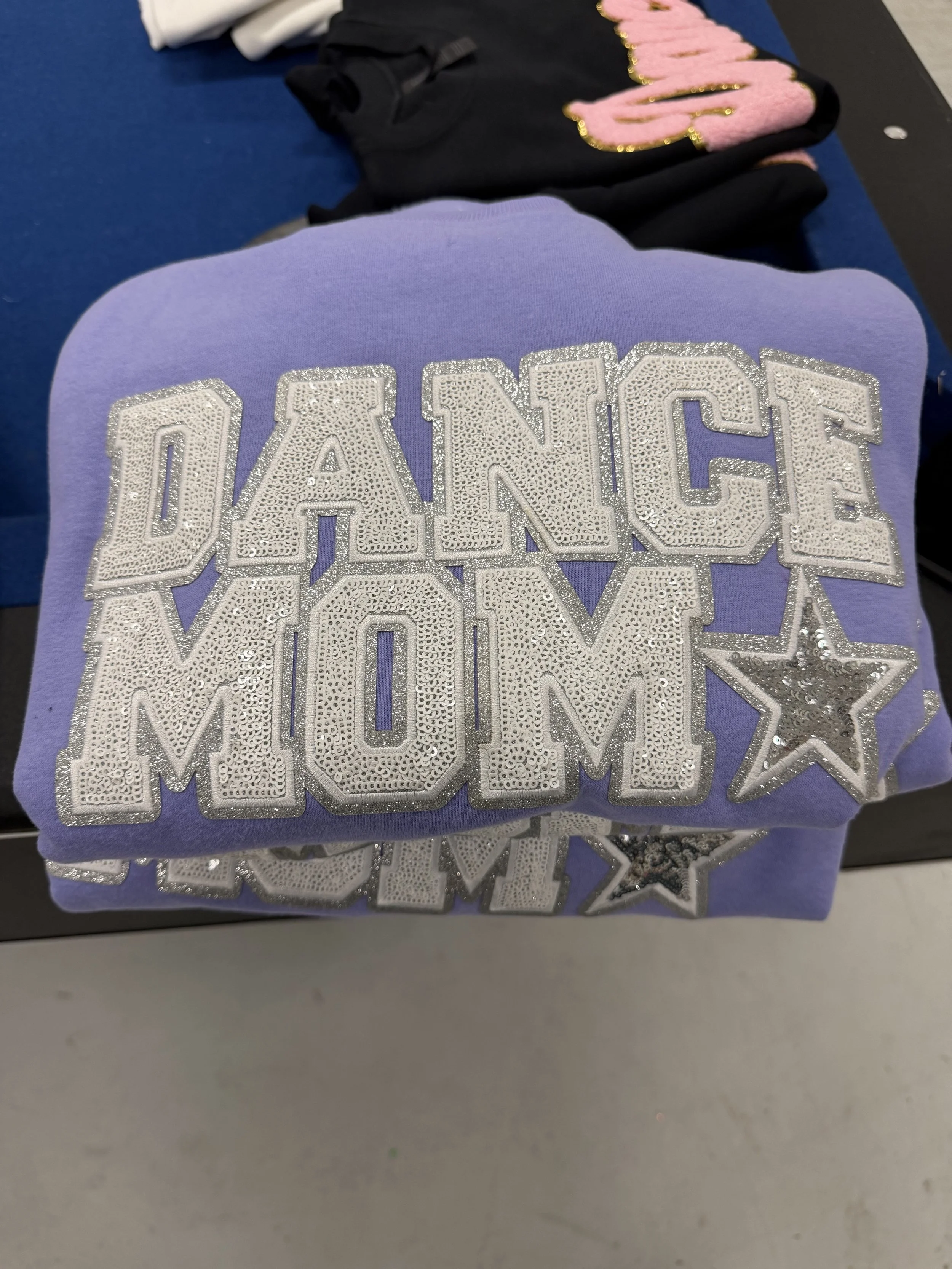 Dance Mom bling crewneck