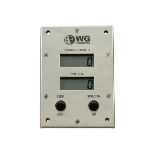 Single Pump Stroke Counter | Strokes/Barrels and SPM/BPM Display