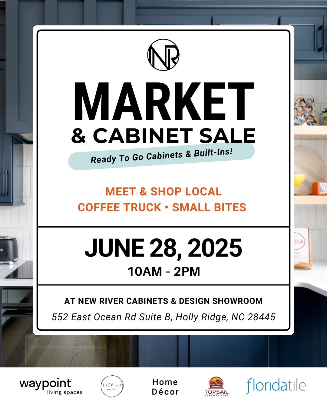 The NRC Market is happening June 28th&mdash;swipe through to preview just a few of the cabinetry selections you'll find.

From unbeatable prices on ready-to-go cabinets and built-ins to curated home d&eacute;cor and some of our favorite local vendors