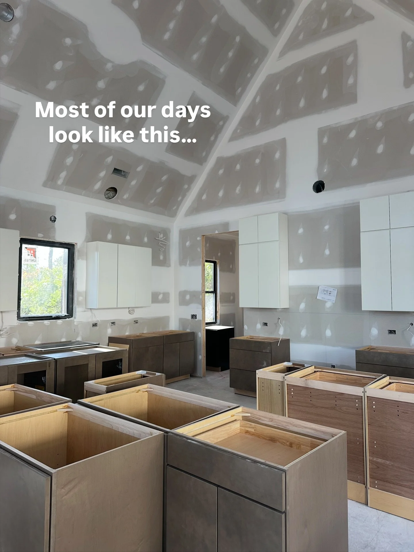 It&rsquo;s true. It&rsquo;s not all pretty pictures and seamless installs&hellip;IKYK. But we sure love what we do and we&rsquo;re grateful for all our clients &amp; partners who help see our projects through!

#interiordesigner #lifeofaninteriordesi